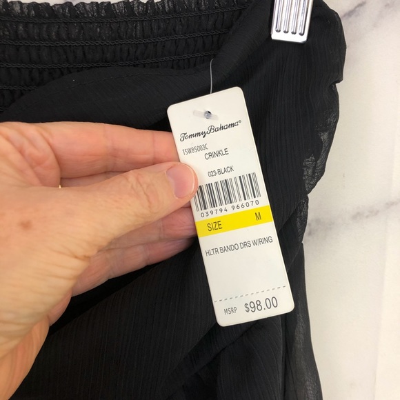 🖤SOLD🖤Tommy Bahama High Low Halter Dress - Picture 4 of 6